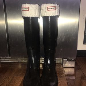 Knee high hunter boots